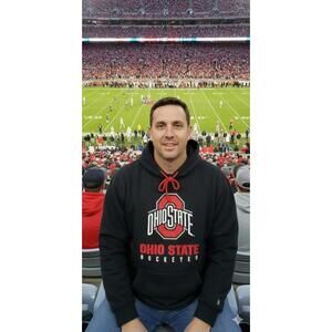 Stadium Athletics Ohio State Buckeyes Hoodie College Sports Mens Size Large NEW‎